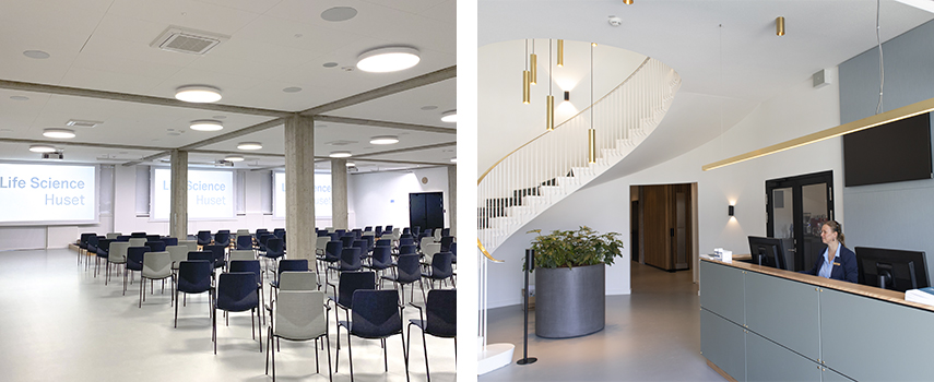 Faciliteterne i life science huset